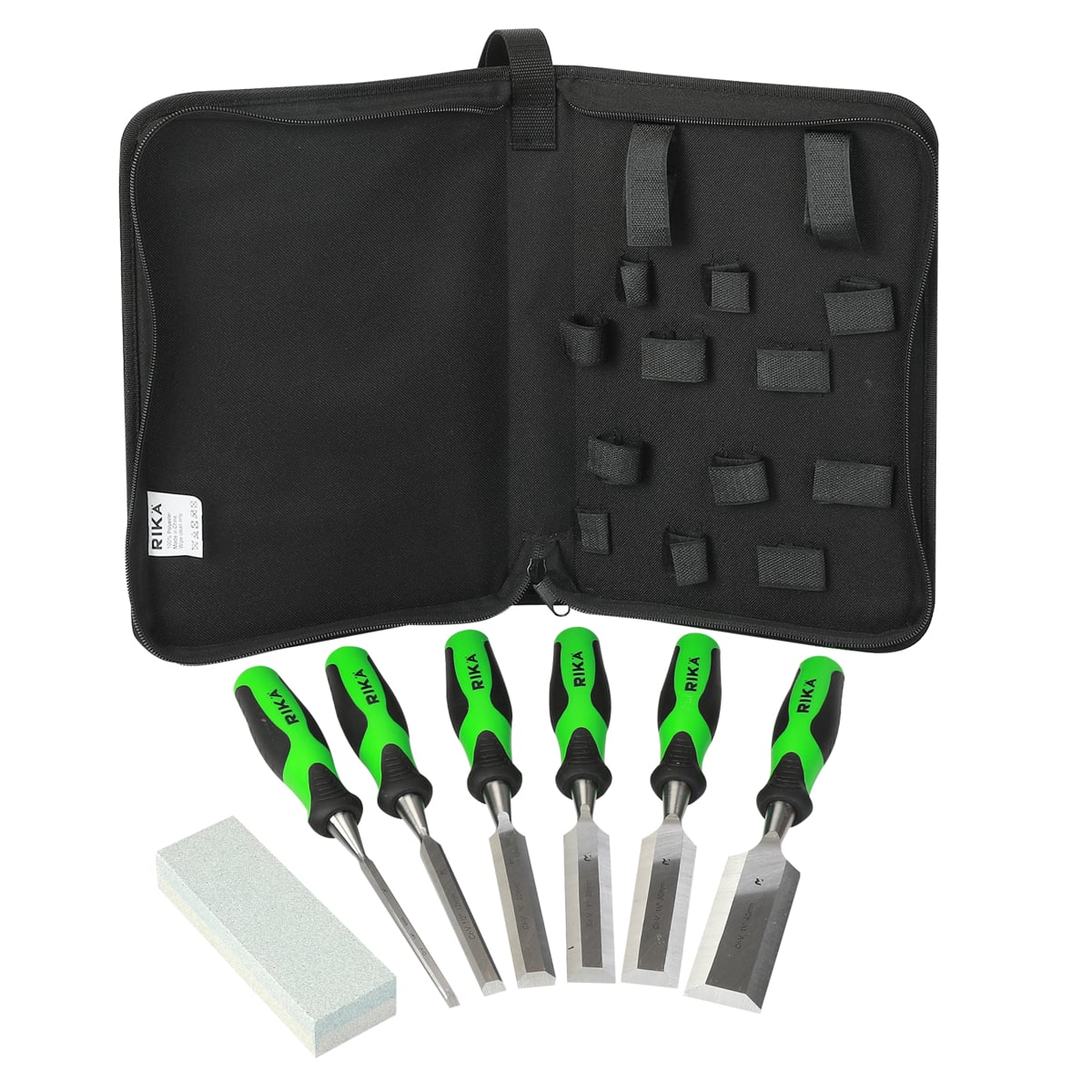 Rikä 7pc Bevel Edge Wood Chisel Set